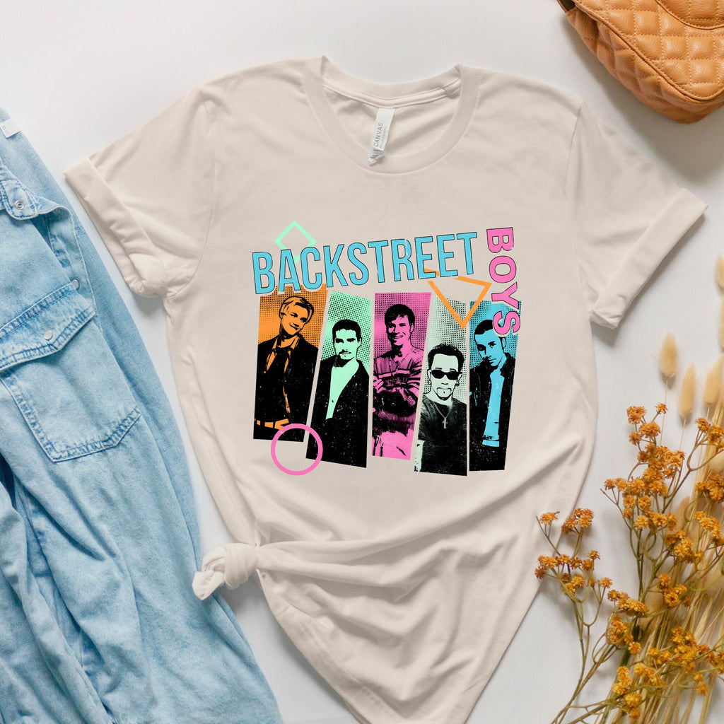 Pop Music Bring Memory Back Street Men Women Boys Girls 7 T-Shirt, Bring Memory Back, Backstreet Boy Band, BSB Rock Shirt, Vintage Pop Shirt