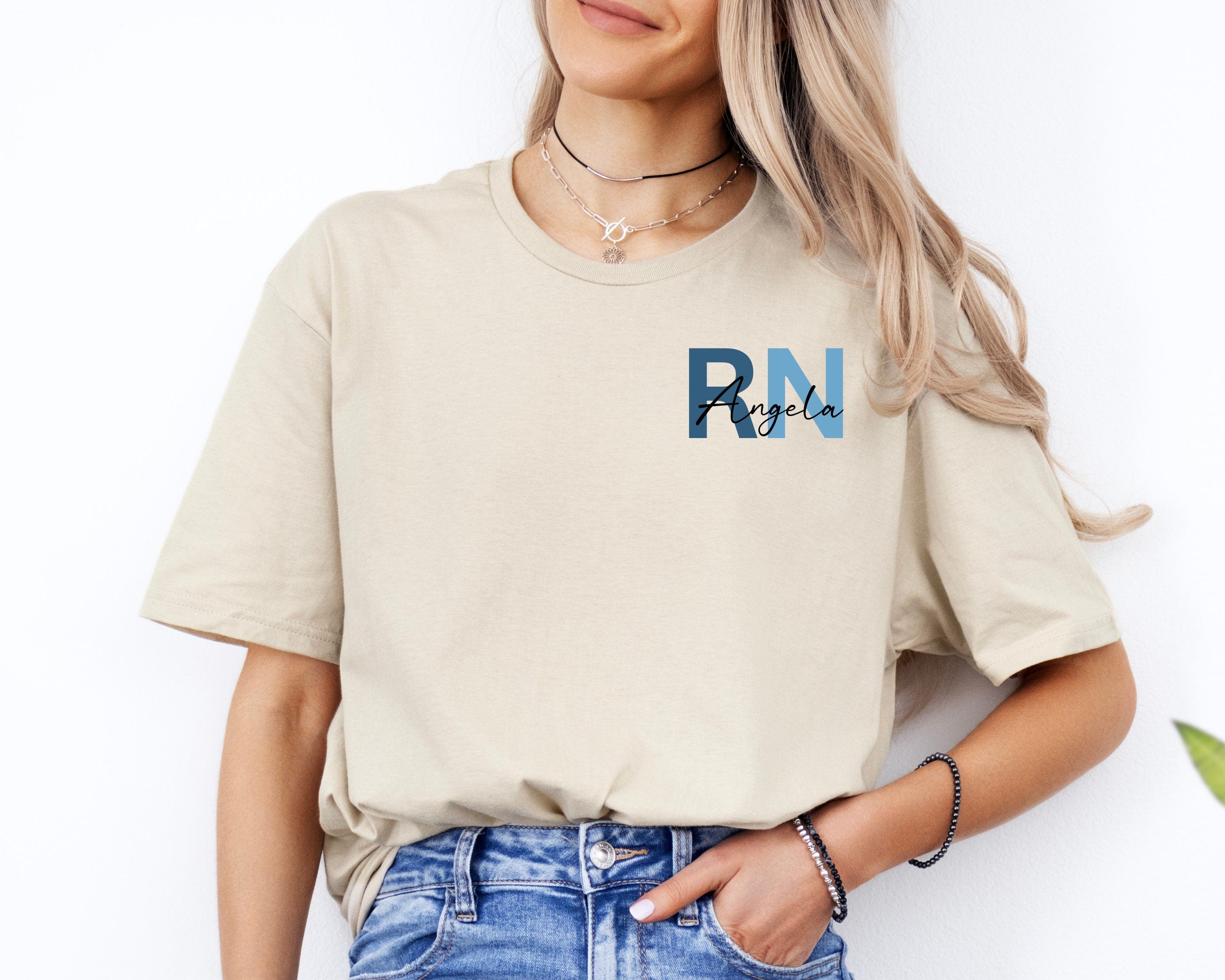 Registered Nurse Shirts Pocket, RN Shirts, Heart RN Tshirt, Nursing Shirt, Nursing School Tee, Nurse Week Shirt, Nurse Student Shirt