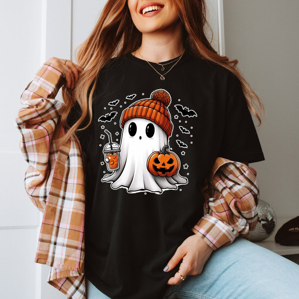 Halloween Ghost Shirt, Cute Ghost Shirt, Womens Halloween Shirt, Cute Fall Shirt, Spooky Season Shirt, Gift For Halloween