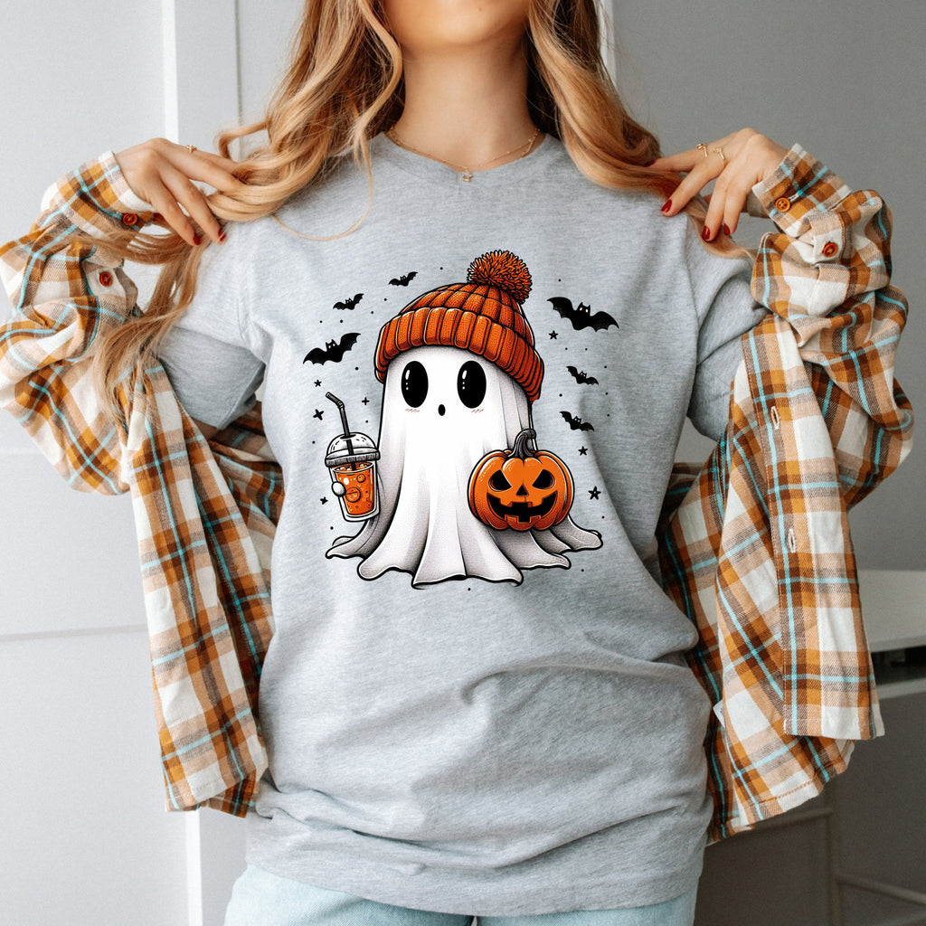 Halloween Ghost Shirt, Cute Ghost Shirt, Womens Halloween Shirt, Cute Fall Shirt, Spooky Season Shirt, Gift For Halloween