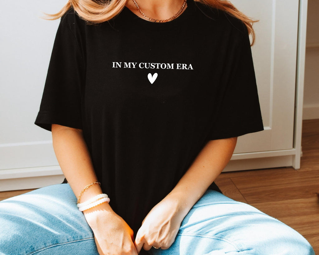 In My Custom Era T-shirt, Personalized Shirt, Gift For New Grandma, Custom Text Era Shirt, Gift For Fan Girl, Gift Baby Announcement Ideas