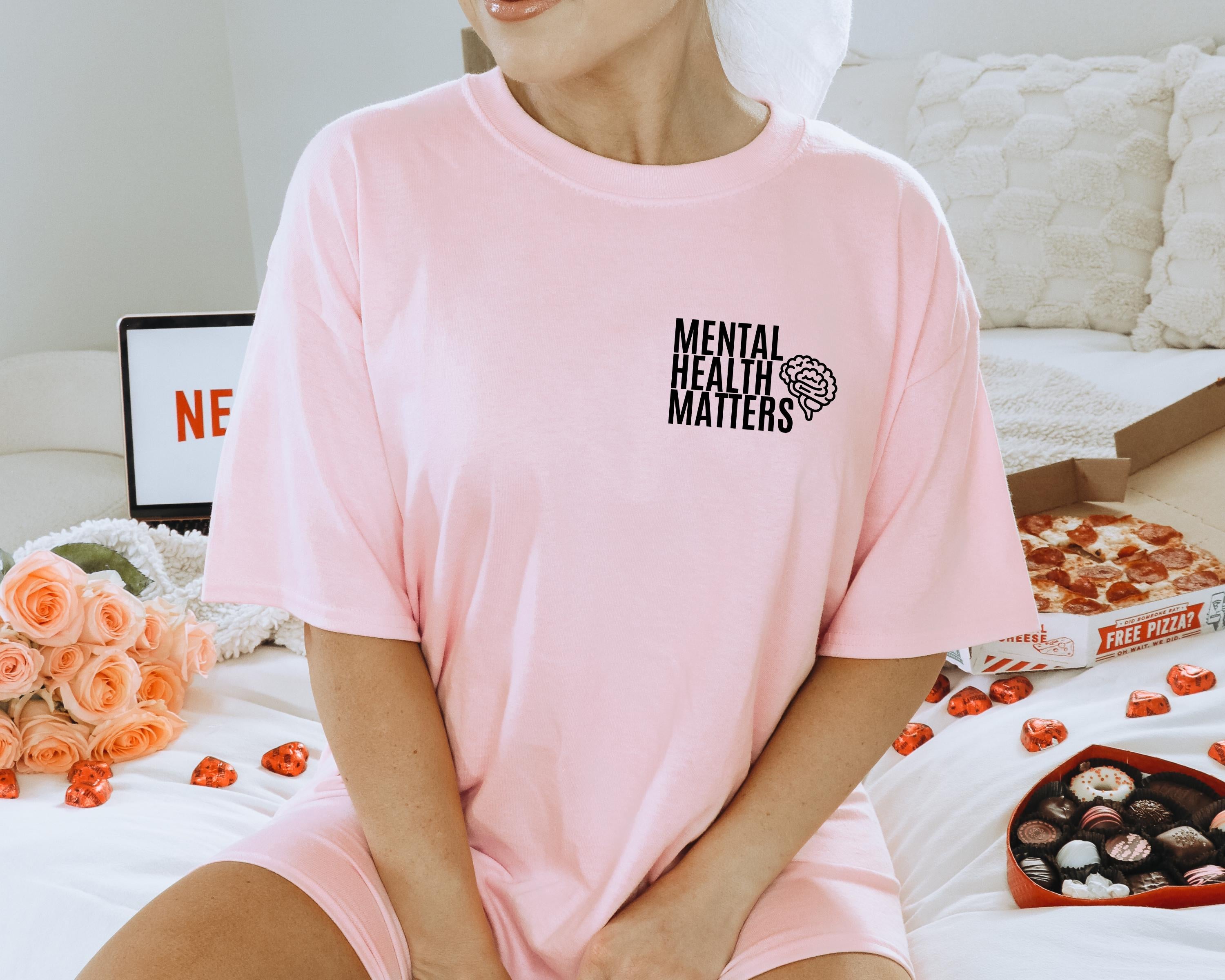 Mental Health Shirts, Mental Health Matters Shirt, Inspirational Shirts Women, Mental Health Awareness, Women Mental Health, Anxiety Shirt