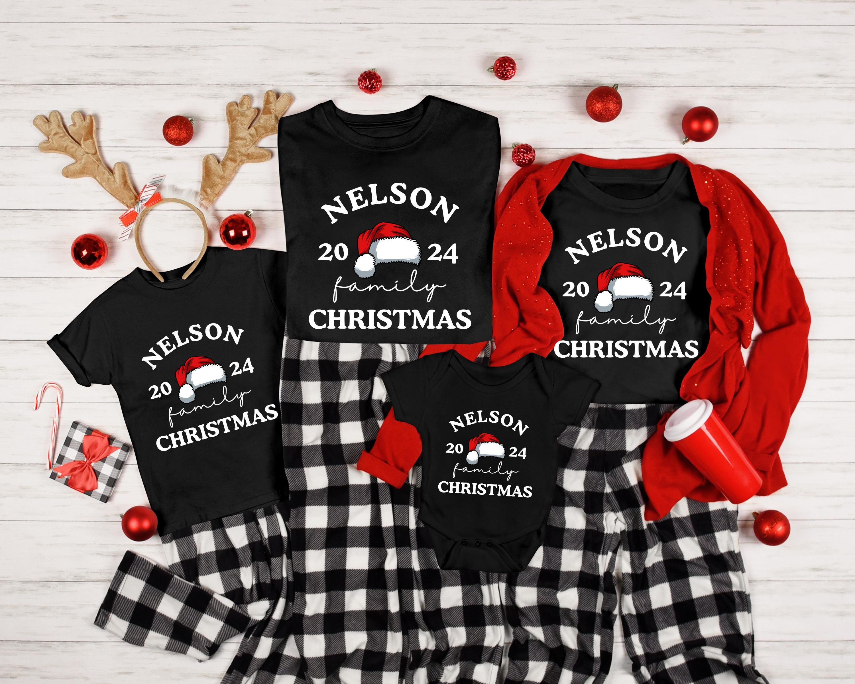 Matching Family Christmas Shirts, Custom Family Shirts,Christmas Shirts,Personalized Christmas Gift,Christmas Gifts,Family Photoshoot Shirts
