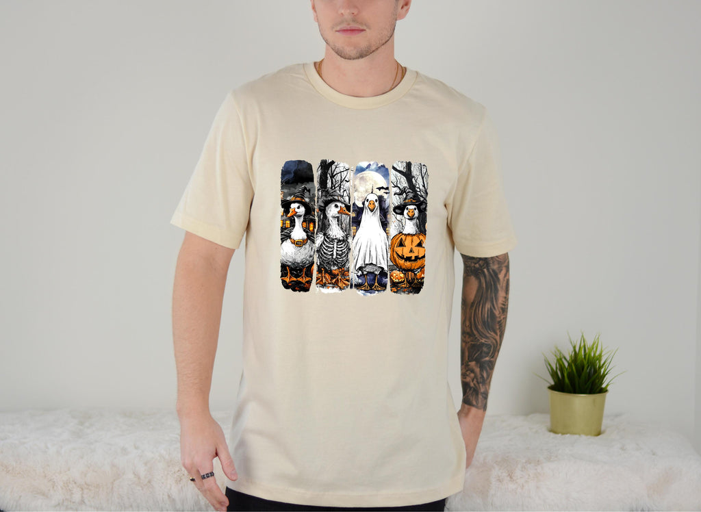 Halloween Ghost Goose Shirt, Goose Shirt, Halloween Ghost Shirt, Silly Goose Shirt, Fall Shirt, Spooky Shirt, Pumpkin Costume Shirt