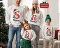 Custom Christmas Family Name 2025 Sweatshirt, Christmas 2025 Shirt, Christmas Family Pajamas, Christmas Hoodie, Personalized Christmas Shirt