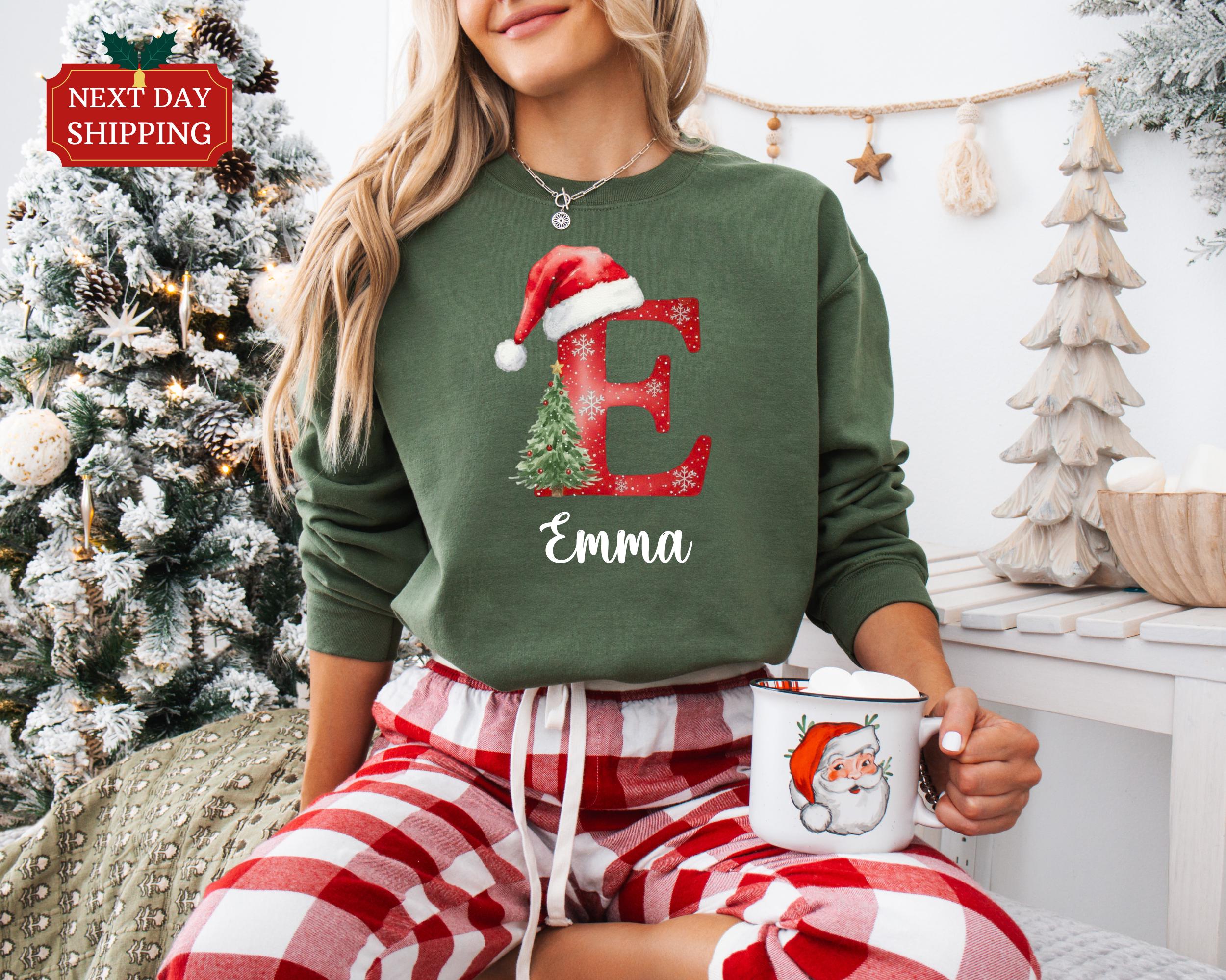 Custom Christmas Family Name 2025 Sweatshirt, Christmas 2025 Shirt, Christmas Family Pajamas, Christmas Hoodie, Personalized Christmas Shirt