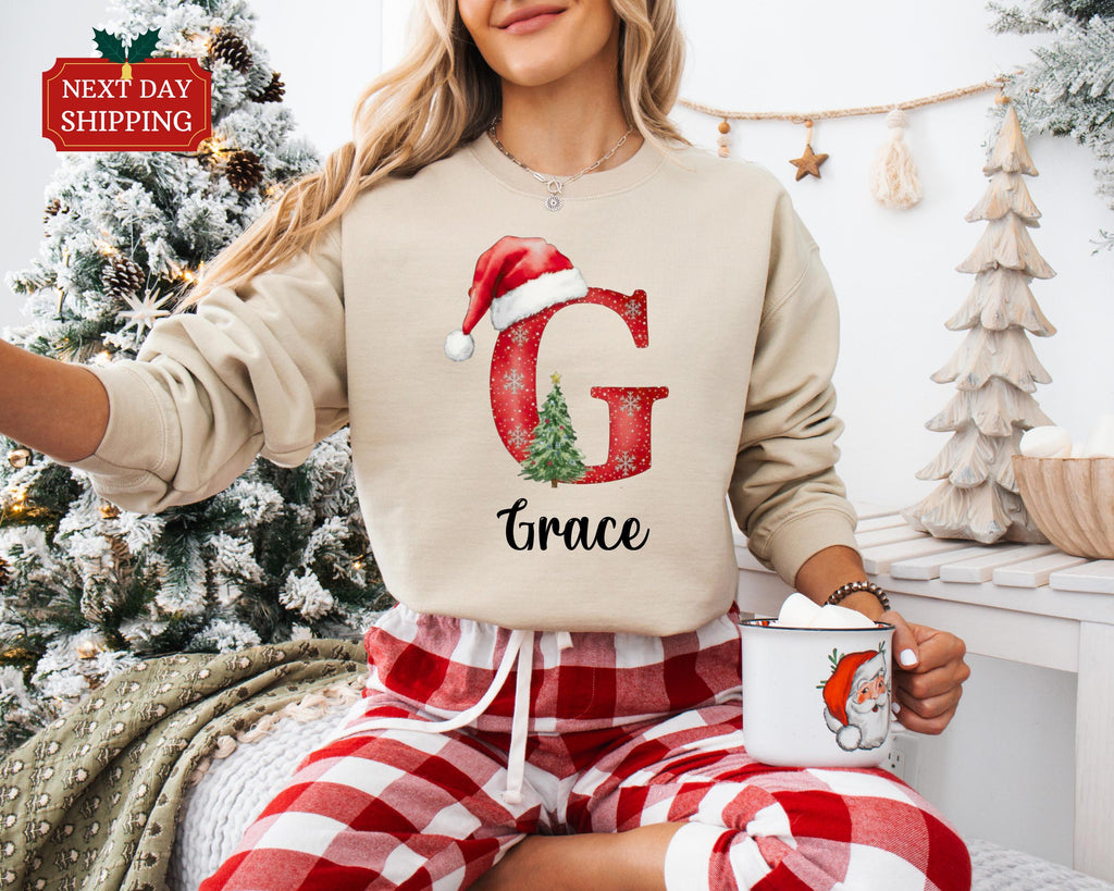 Custom Christmas Family Name 2025 Sweatshirt, Christmas 2025 Shirt, Christmas Family Pajamas, Christmas Hoodie, Personalized Christmas Shirt